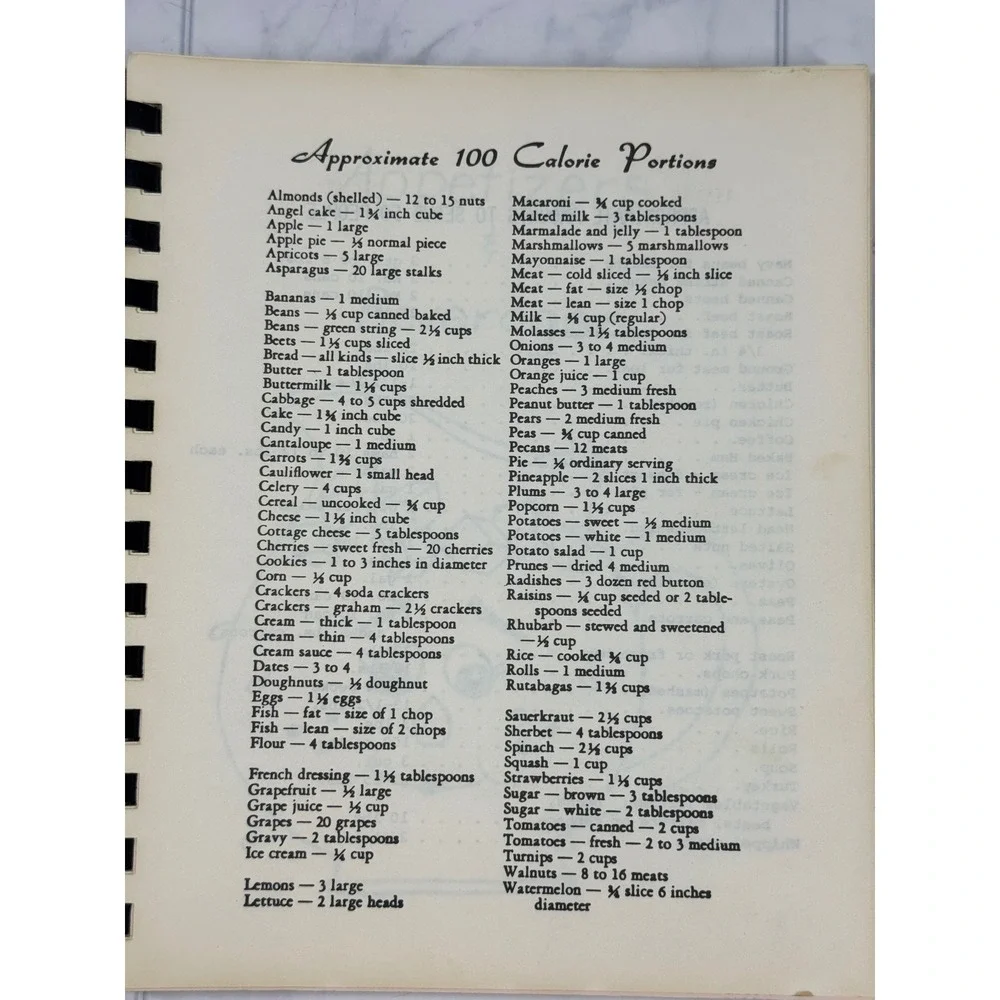 Vintage 1980 Coolidge Ward Relief Society Cookbook LDS Community Recipes Orange